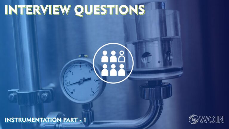 Interview Questions on Instrumentation Part-1