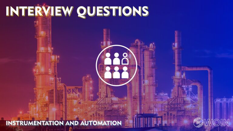 Interview Questions related to Instrumentation and Automation