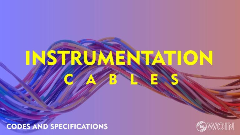 Standards and Specifications of Instrumentation Cables