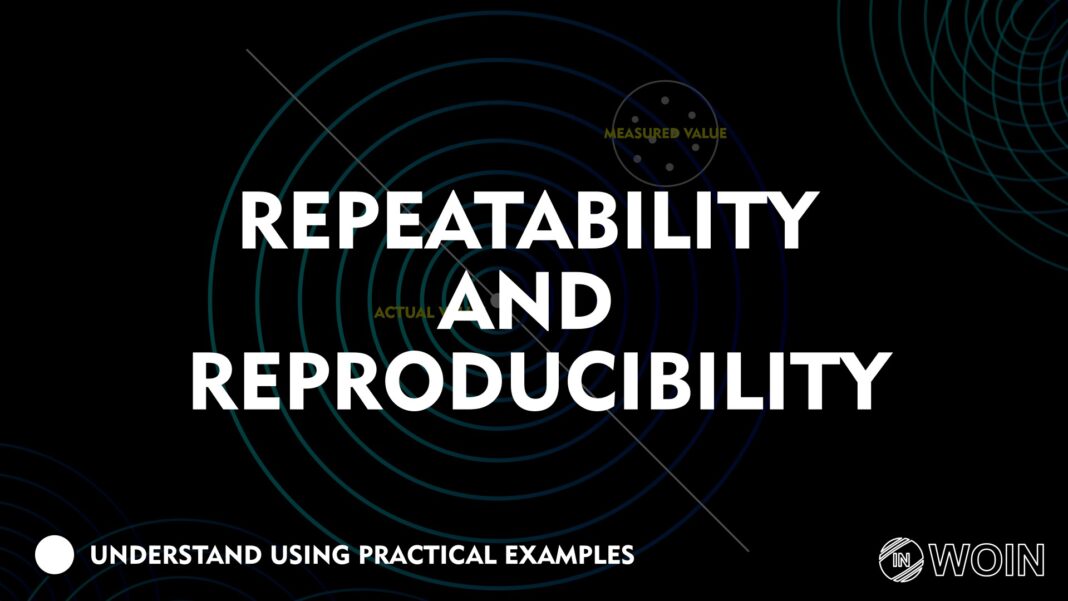 Understand Repeatability and Reproducibility - WOIN