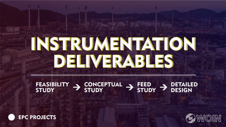 Standard Deliverables of Instrumentation for EPC Projects