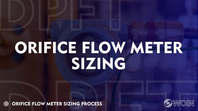 ORIFICE FLOW METER SIZING