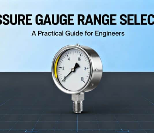 Pressure gauge range selection cover image