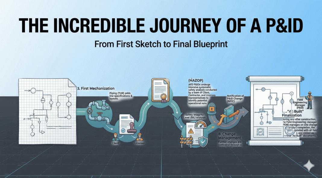 Papid Program Instructions The Incredible Journey of a P&ID: From First Sketch to Final Blueprint ...