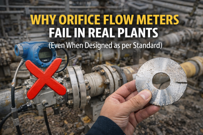Why orifice meter is failing