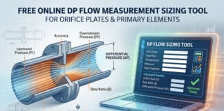 Free sizing tool for Orifice flow meter