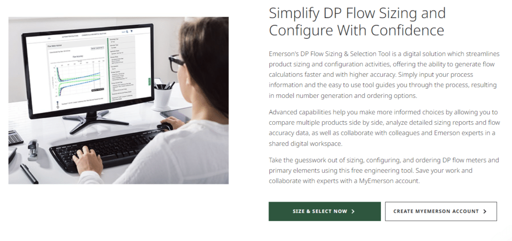Emerson orifice sizing tool