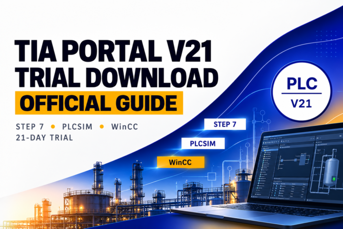 TIA Portal V21 Trial Download Guide